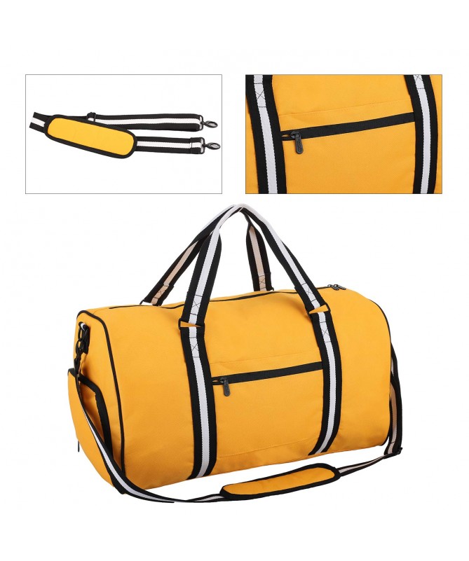25 Inch Lightweight Duffle Bags for Men & Women for Traveling, The Gym, and  Sports Equipment Bag/Organizer, Yellow